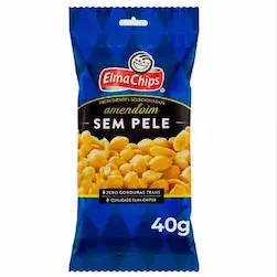 Amendoim sem pele - 40 gramas