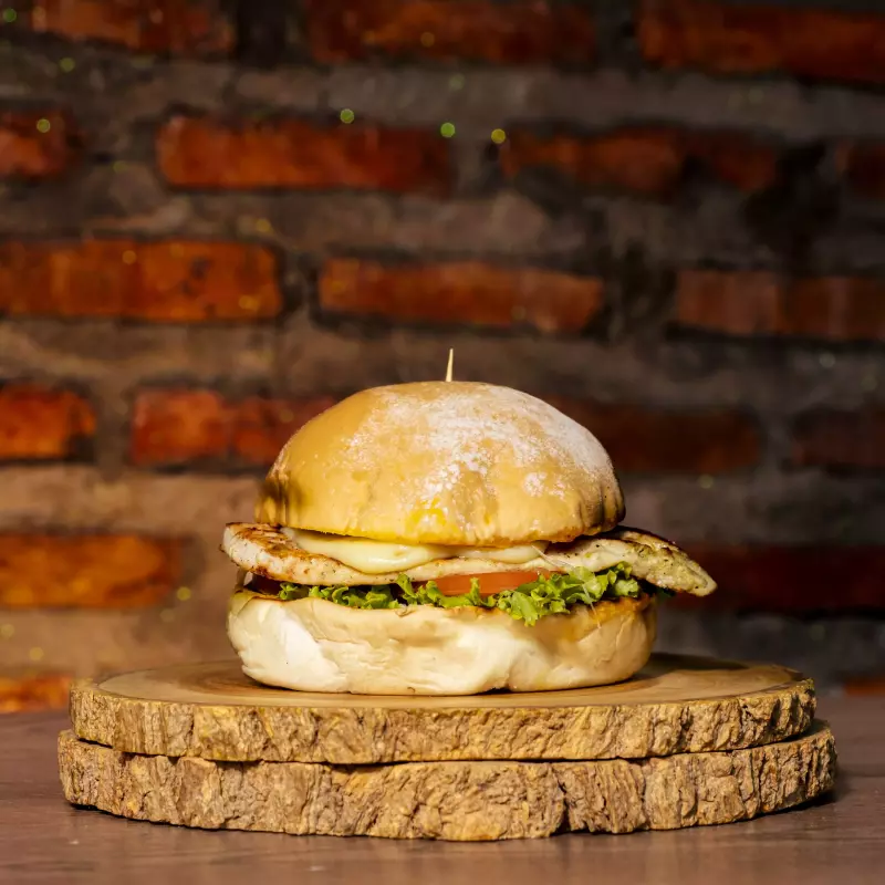 hamburguesa Pollo