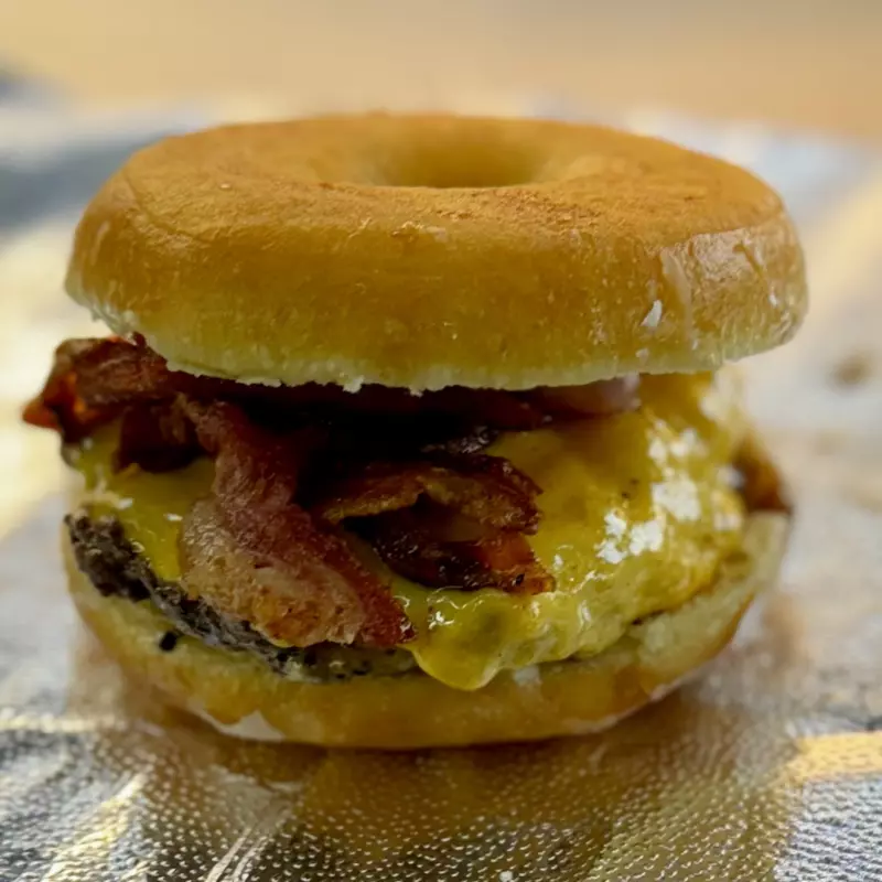 DONUT BURGER COMBO