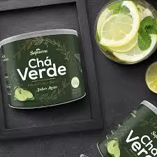 CHÁ VERDE SABOR LIMÃO - 200G