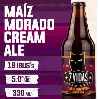 MAIZ MORADO CREAM ALE- 7 VIDAS