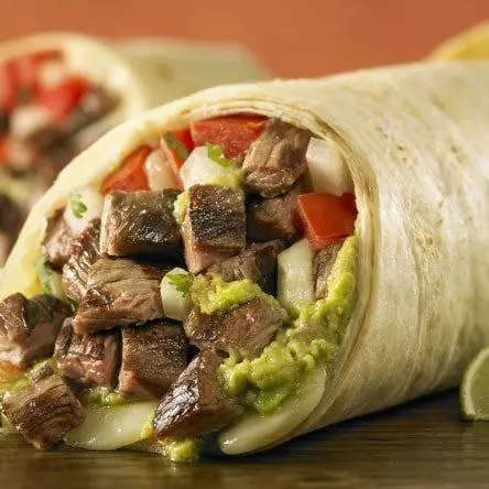 Burrito de pollo