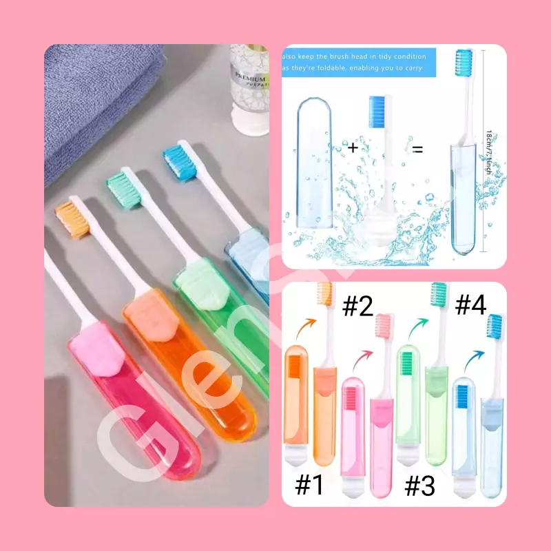 Cepillo de dientes plegable