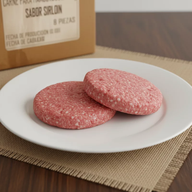 RE-AL HAMBURGUESA SIRLOIN 8PZAS