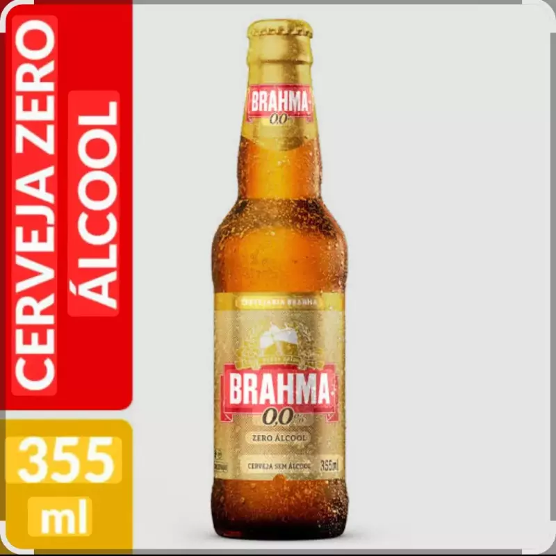 BRAHMA ZERO Álcool