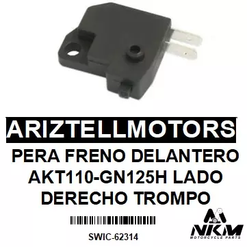 PERA FRENO DELANTERO DERECHO