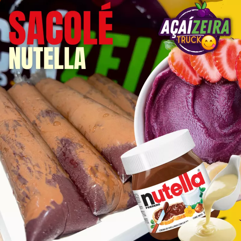 Sacolé Gourmet c/ Nutella