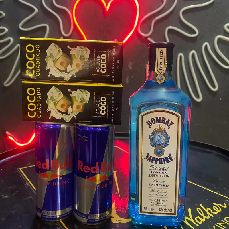 COMBO GIN BOMBAY SAPPHIRE -750ml