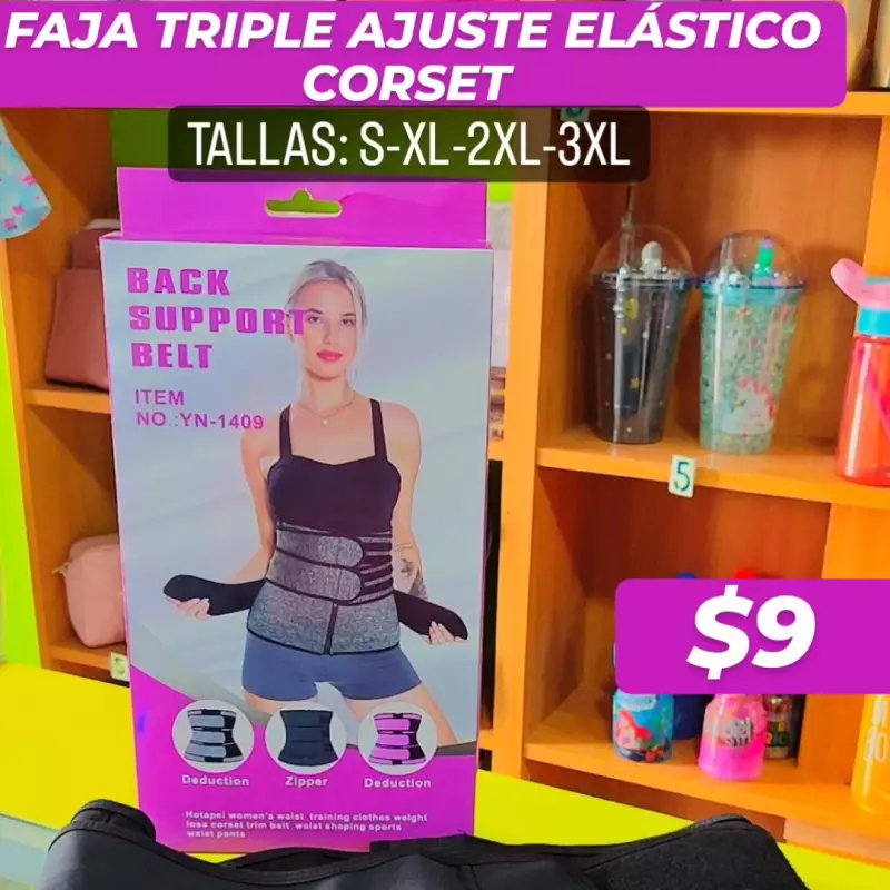 Faja ajuste elástico