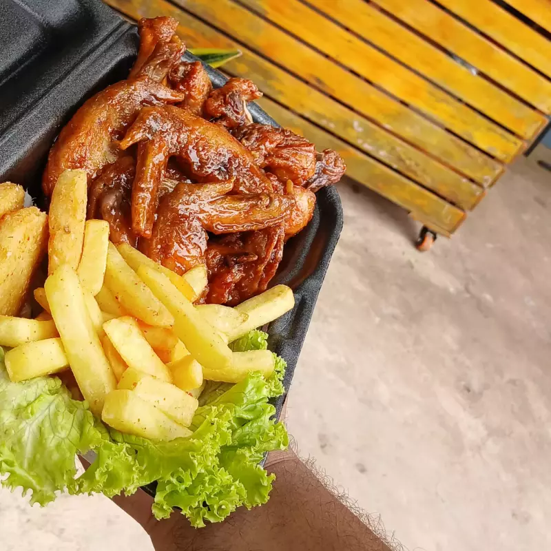 Alitas BBQ Picantes x8