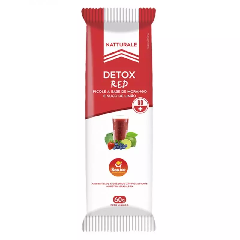 Natturale Detox Red  ( Zero Açúcar)