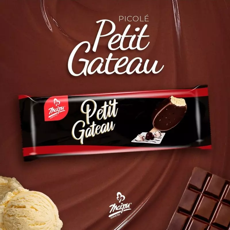 Picolé Petit Gateau 76g