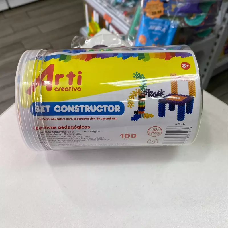 SET CONSTRUCTOR ARTI 100 PIEZAS