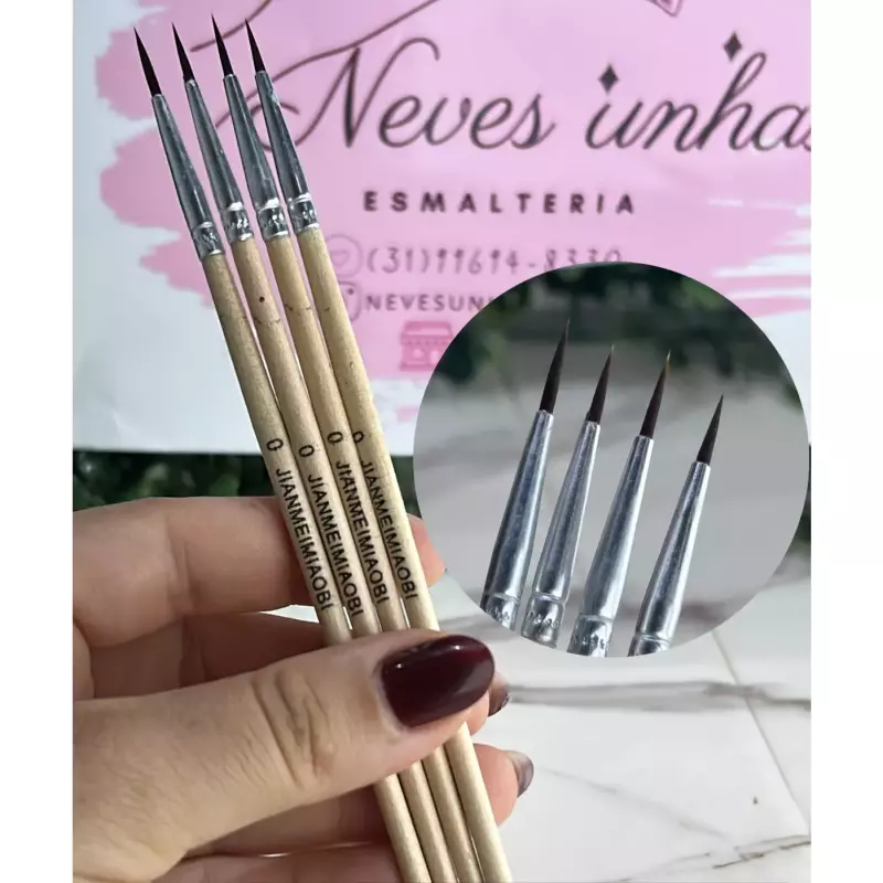 Pincel  Filete 0 Marrom