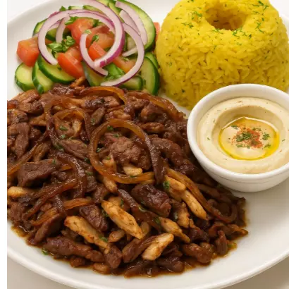 Shawarma Supremo On the Plate
