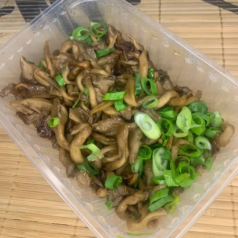 Shimeji na manteiga