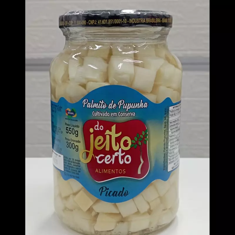 Palmito PICADO - Do Jeito Certo 300g