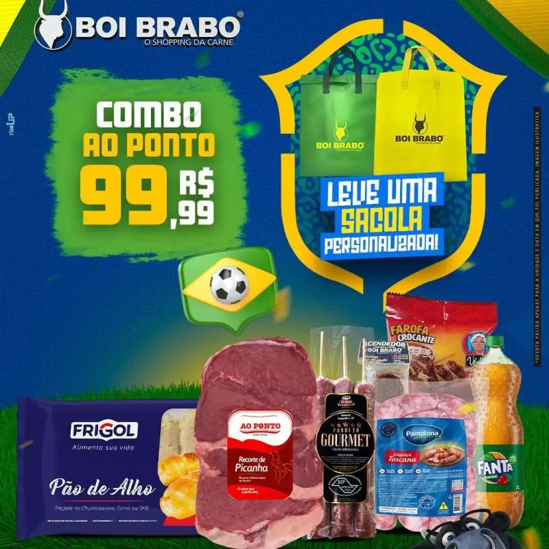 COMBO PICANHA STEAK AO PONTO
