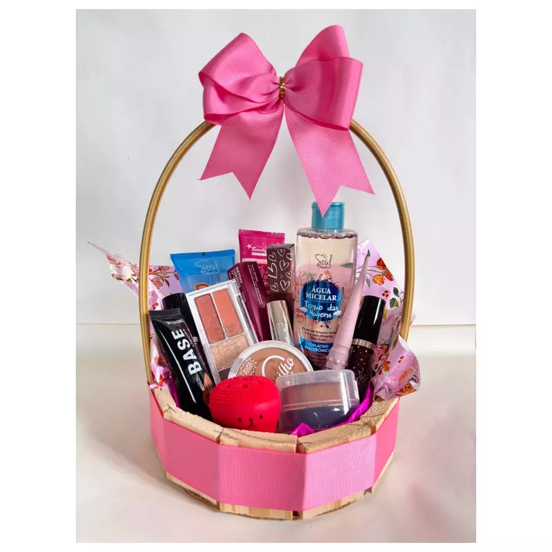 Cesta Recheada de Maquiagens