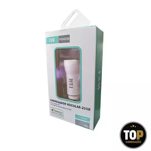 Carregador Veicular FCA-V242 FAM 2.4