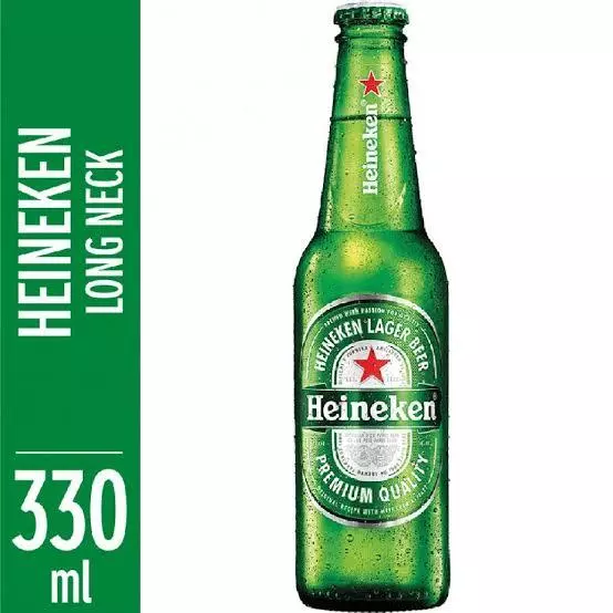 Cerveja Heineken long neck