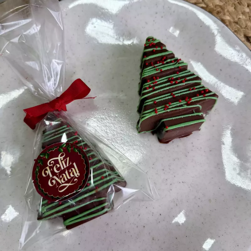 Árvore de Natal brigadeiro