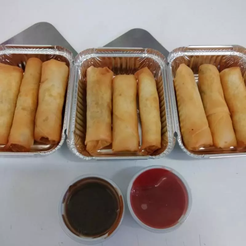 rolinho primavera doce de leite