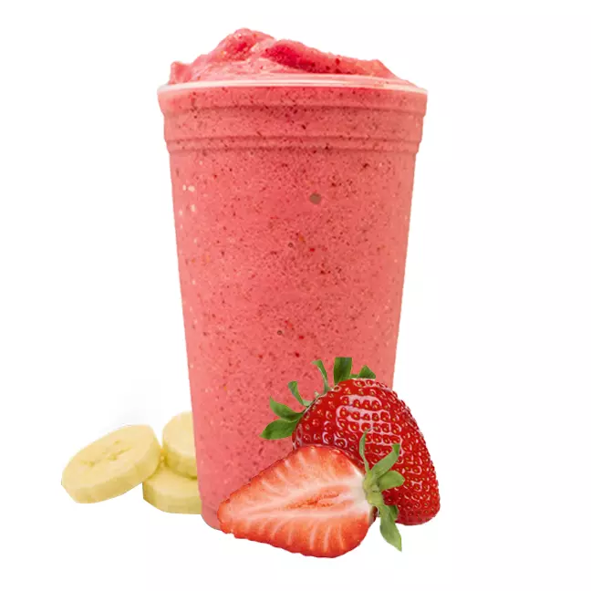 Smoothie Morango com Banana