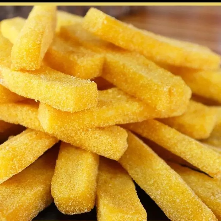 Polenta caseira (frita)