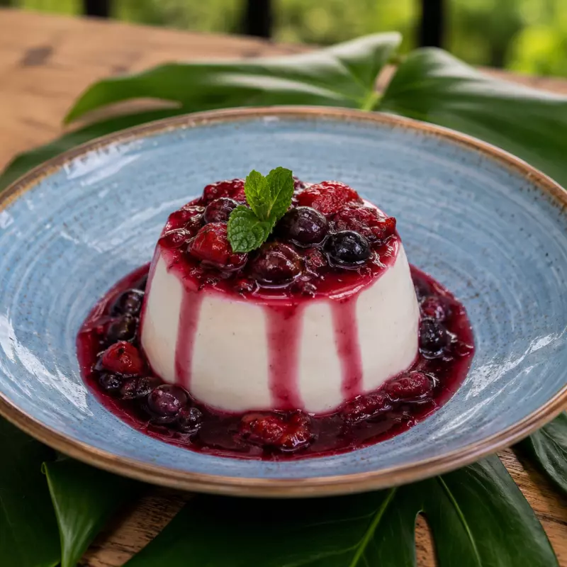 PANNA COTTA FRUTOS ROJOS