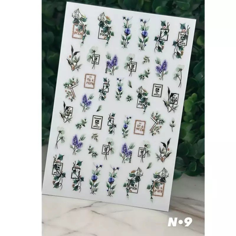 Adesivo Aquarela N•9