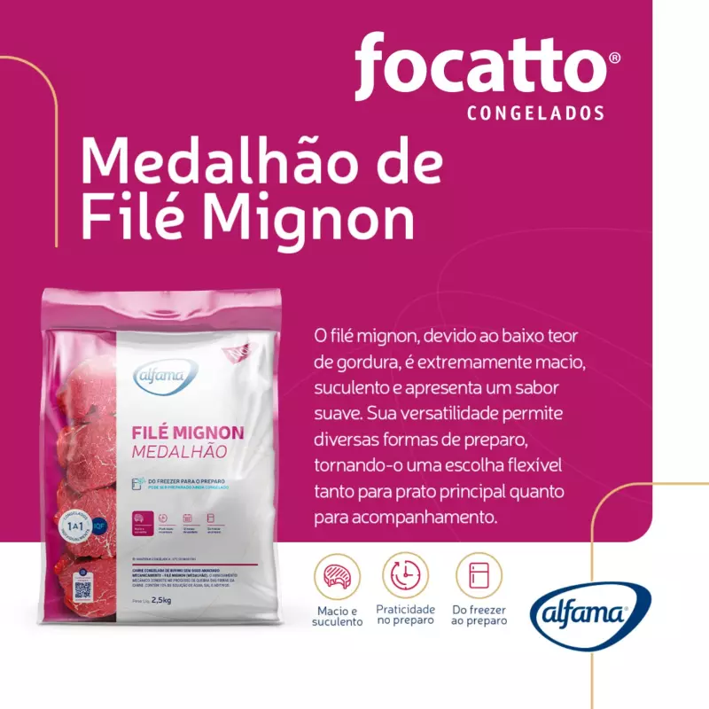 FILÉ MIGNON MEDALHÃO