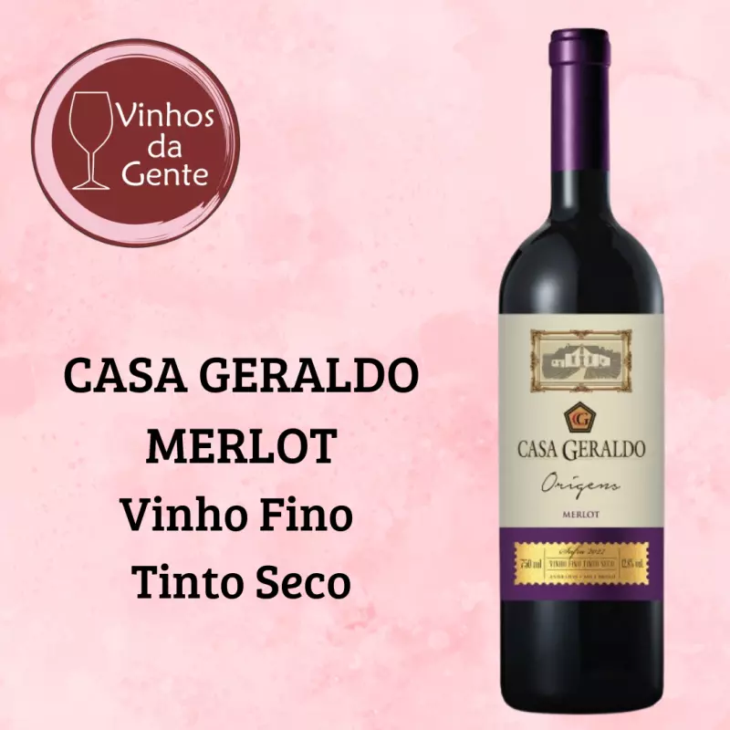 Casa Geraldo MERLOT - V F Tinto Seco