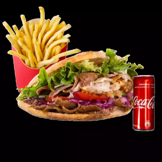 MENÚ PANPITA SOLO CARNE