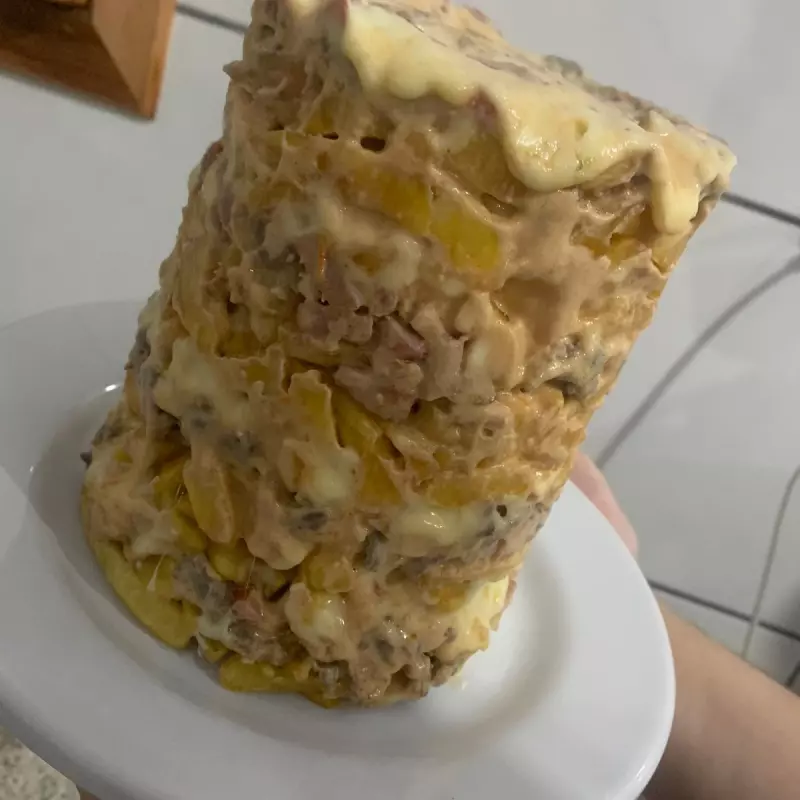 Meia torre de batata