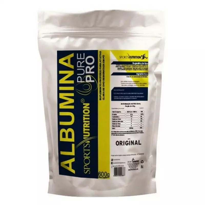 Albumina Pura 600g Sports Nutrition