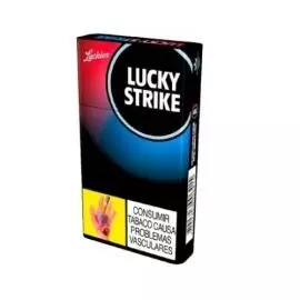 Cigarrillo Lucky strike Azul