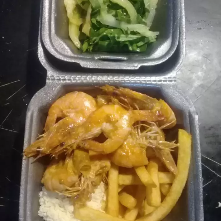 Camarão ao Alho e óleo P