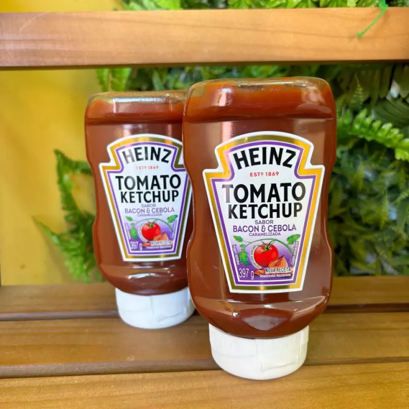 Ketchup cebola caramelizada com bacon