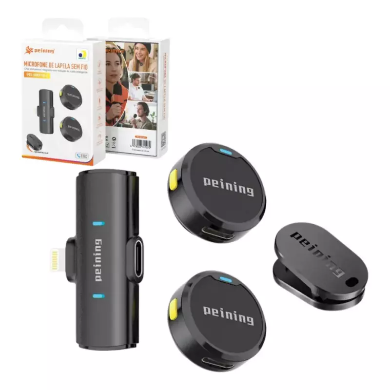 MICROFONE LAPELA IOS PEI-MKF16-I
