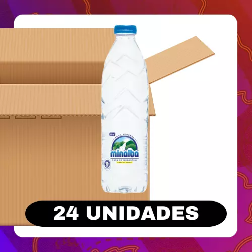 Bulto Minalba Agua 600ml