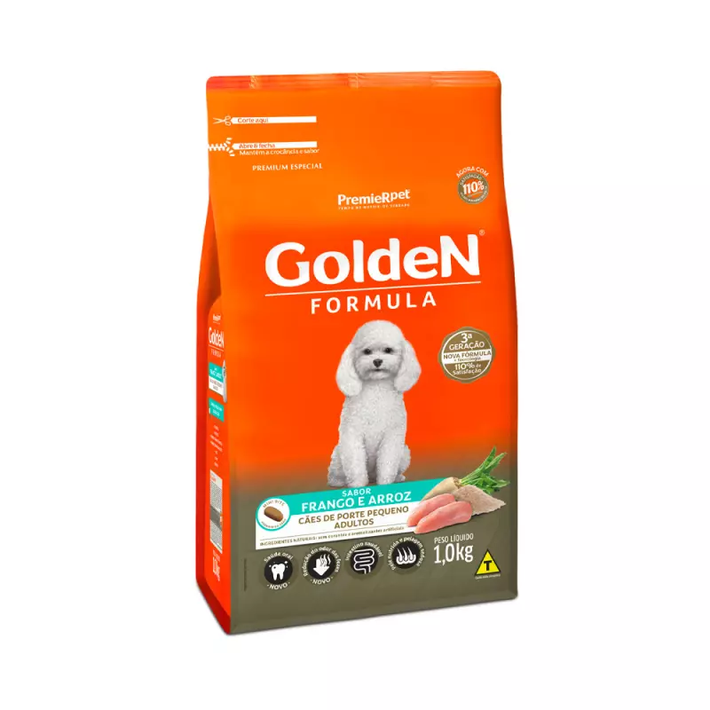 Golden For. Mini Bits Frango 1kg