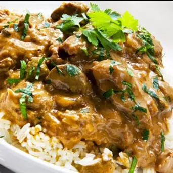 La ternera Strogonoff o Stroganoff