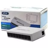SWITCH 8 PORTAS 10/100 KNUP KP-E08B