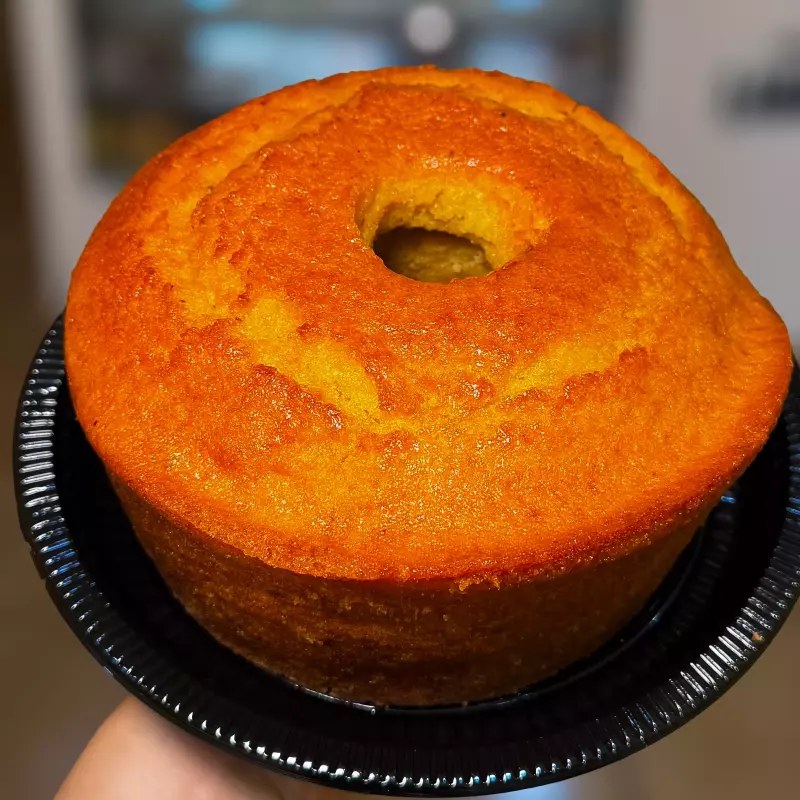 Broa de fubá com erva doce aprx 700g