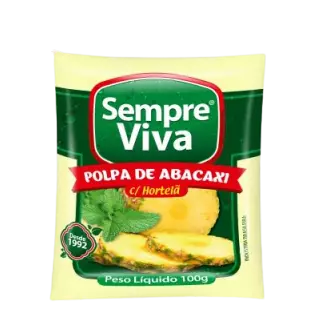 Abacaxi e Hortelã Sempre Viva
