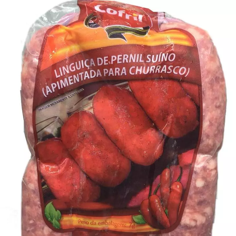 Ling p/churras COFRIL C/pimenta 800g