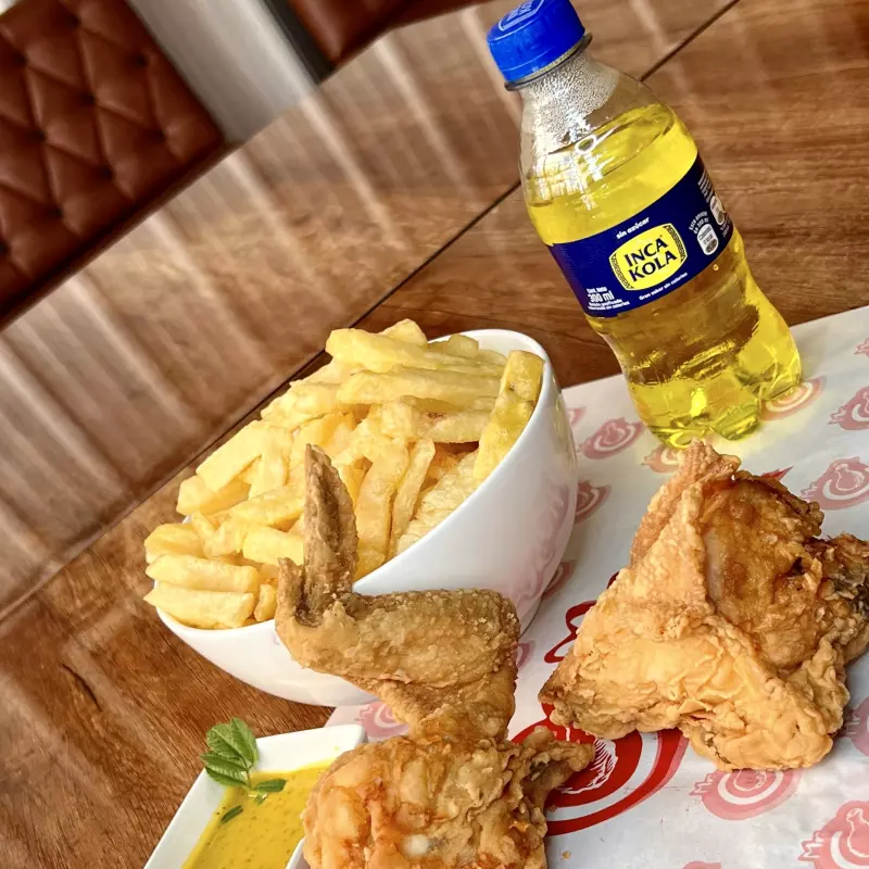 Combo 2 Piezas pollo broster