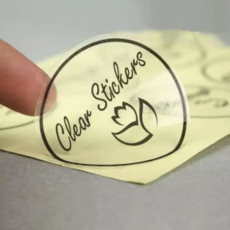 Stickers Transparentes 250 piezas