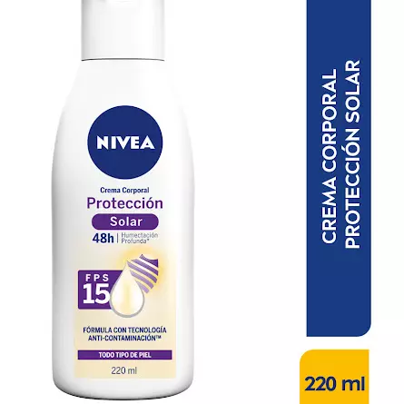 CRE. NIVEA PRO.SOLAR FPS15 220ML